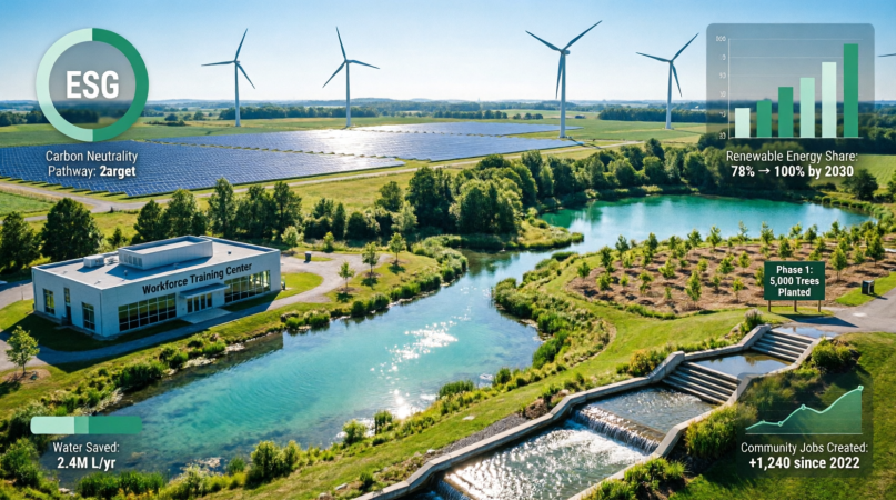 ESG Framework - Carbon Neutrality Target and Environmental Stewardship