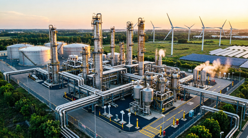 Integrated Oil & Gas + Petrochemical Hub
