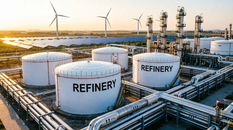 Integrated Oil & Gas Hub - Petrochemical Processing Facility